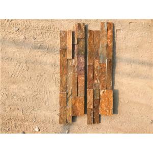 Natural stone Cement Backed Ledgestone Panel / Stone Cladding Panels Wear