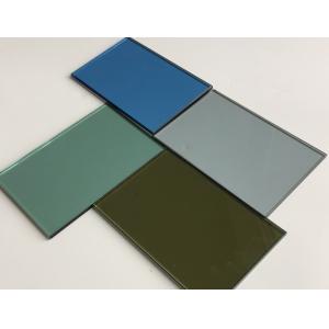 China Selected Exquisite Reflective Glass Colored Dark Blue / Dark Green / Bronze / Clear / Golden / Dark Grey on sale