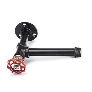 China NPT / BSPT Thread Industrial Pipe Toilet Paper Holder With FM Certificate on sale