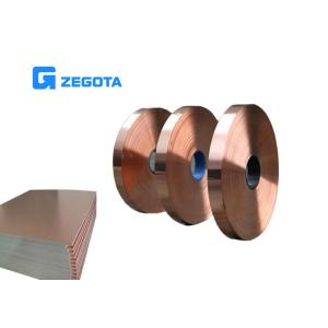 Ultra Thin Copper Clad Aluminum Sheet , Aluminum Clad Board Multipurpose