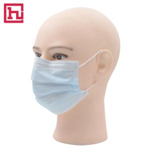 GB19083 Earloop Blue Disposable Surgical Mask PP Non Woven