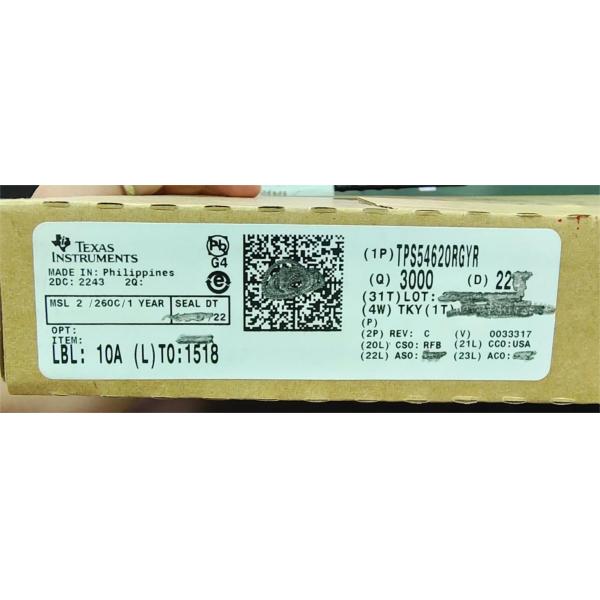 Quality TPS54620RGYR  VQFN-14  SMDIntegrated Circuits MCU Controller Microcontrol wholesale