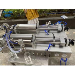 SUS 304/316L Semi-Auto filling liquid machine Pneumatic Liquid Filling Machine