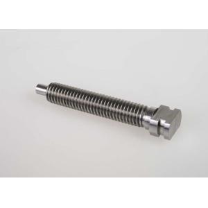 China CNC Stainless Steel Machined Parts Hollow Spline Bolt With Square Head Knob on sale