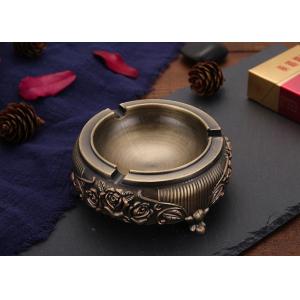 China Gift L149.5mm Smoking Decorative Zinc Alloy Ashtray on sale