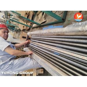 China ASTM A179 Carbon Steel G Type Embedded Fin Tube With Aluminium Strip For Air Cooler on sale