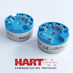 Cheap PT100 Head Mounted Temperature Transmitter 2 Wire 4-20mA Output for sale