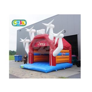 Windmill Inflatable Jumping Castle Commercial Inflatable Bounce House Custom