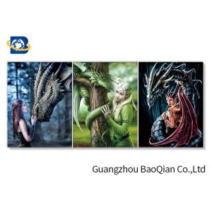 30x40cm Size Lenticular Image Printing Changing Moving Flipped 3D Wallpaper