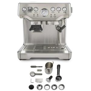 Automatic Electric Espresso Coffee Maker Machine With Grinder Home Commercial
