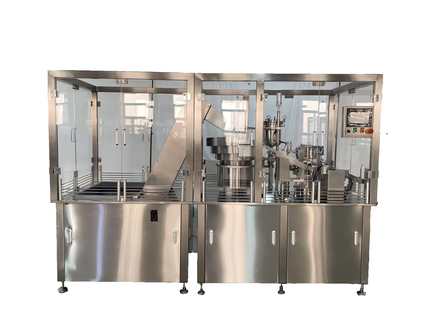 Automatic Plastic Syringe Filling and Plugging Machine for Liquid and Gel