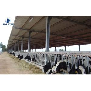 Purlin C/Z Galvanized Steel Q235 Prefabricated Modular Steel Structure Cow House