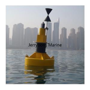 UV-Resistant LLDPE Floating Buoy With Solar Light for Marine Use