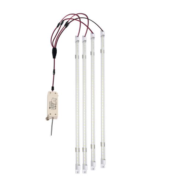 Quality Energy Saving LED Magnetic Retrofit Kit 48W 4 Strip Kits 0-10V Dimming wholesale