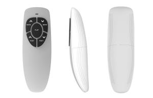 China White And Black 2.4 G RF Remote Control , 2.4 Ghz Remote Control Compact Design on sale