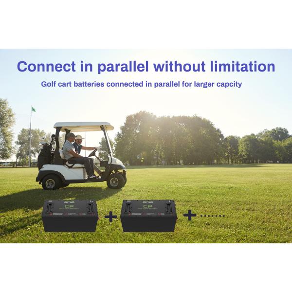 CLF 48V 51.2V 100AH/200AH Lithium Electric Golf Cart Battery 72AH/160AH 48 Volt Lifepo4 Golf Car Battery Pack