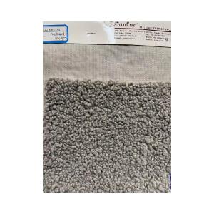 100% Polyester Medium Weight Single Face Teddy Fabric for Clothing and Toy Customized