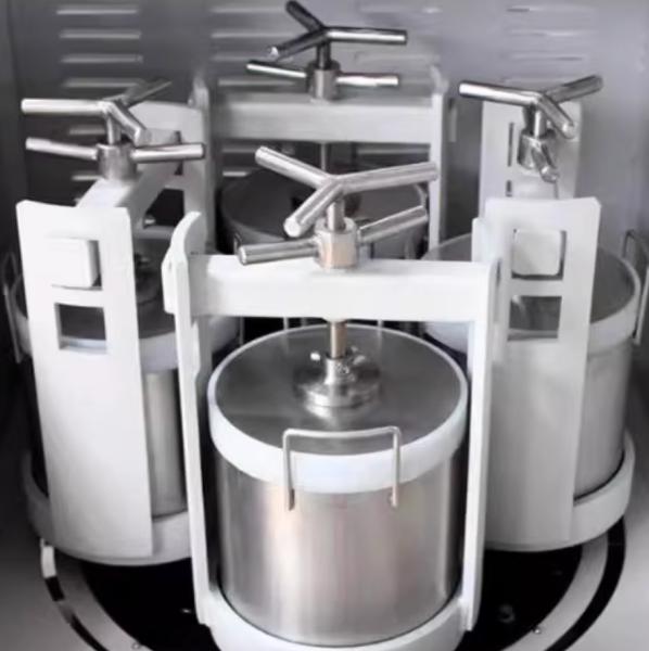 Vertical square planetary ball mill XQM-0.4-100L laboratory metal powder soil