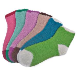 China Double Color Pattern SPA Socks polyester plush therapy 22x13cm Size on sale