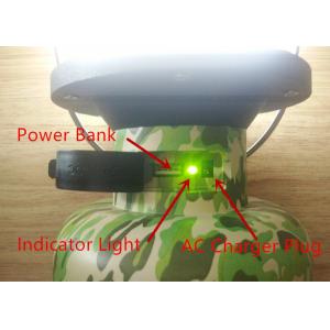 Customized Color Led Camping Lantern Waterproof With Dimmer And Power Bank