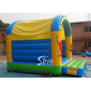 5x4 mts outdoor Let's party kids inflatable bouncy castle made with 610g/m2 pvc
