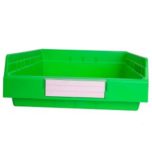 Cheap Tools Storage Shelf Rack Bin Customized Color Stackable Plastic Bin with Divider for sale