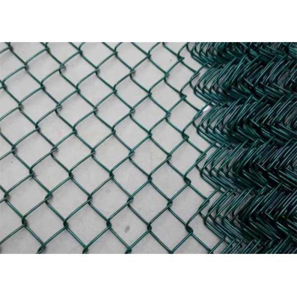Quality Green 5 Feet Chain Link Fence Mesh Galvanized Pvc Coated Wire wholesale