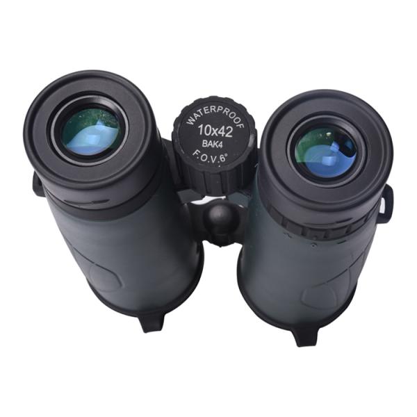 Waterproof and Anti Fog 10x42 Green Telescope for Hunting Hiking Outdoor Sports Binocular