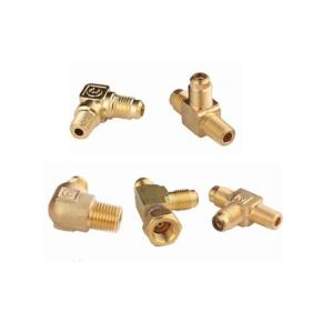 Air Conditioning Precision Refrigeration Needle Valves With Brass Fittings And