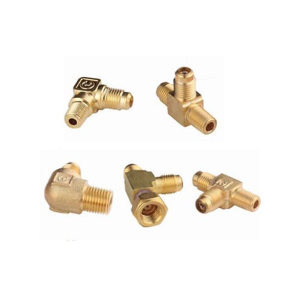 Manual Brass Needle Valve Precision Brass Fittings For Refrigeration System