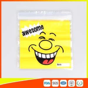 Custom resealable plastic bags , Self-Adhesive Header Plastic Ziplock Bags