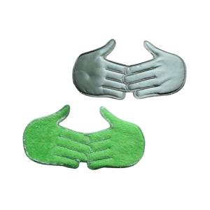 Silvery Grey Sleeping Blindfold Eye Shade Customized On Design / Size / Logo / Color