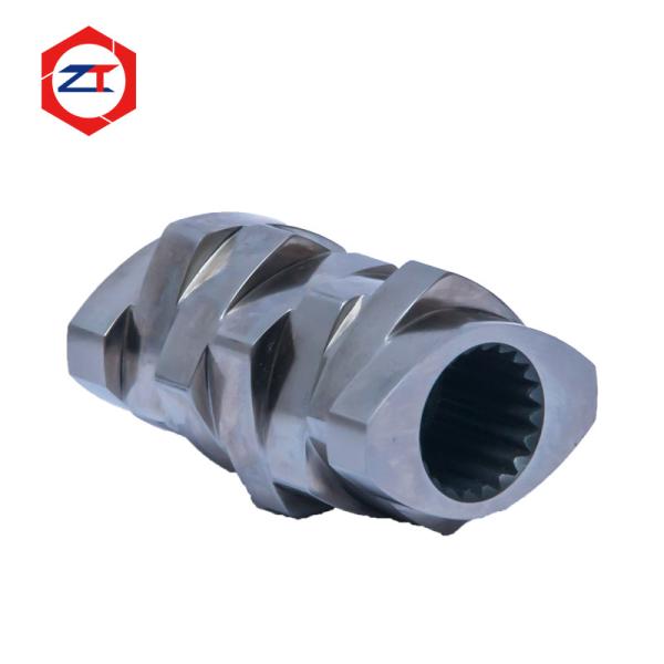 Quality Steel W6Mo5Cr4V2 Screw Segment For PET Twin Screw Extruder Processing wholesale
