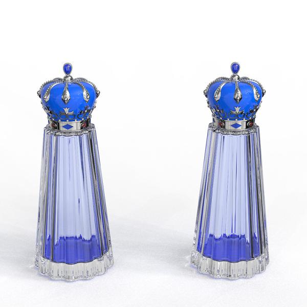 Quality Customized Zamak Perfume Top With Glossy Surface Silk Screen Printing wholesale