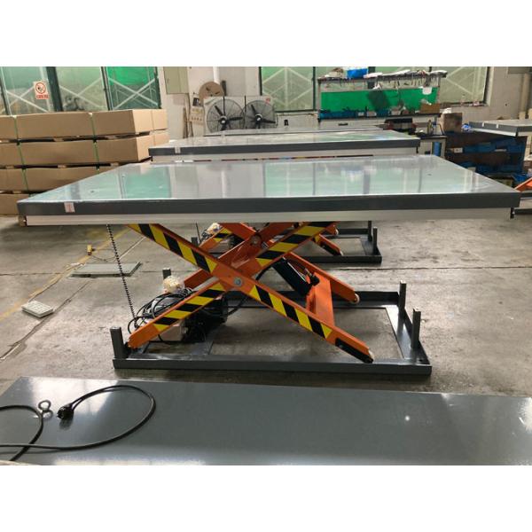 Hydraulic Stationary Scissor Lift Table 2200lbs Efficient Vertical