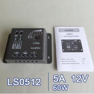 LS0512 solar controller PWM Solar Charge Controller LandStar 5A 12V 24V