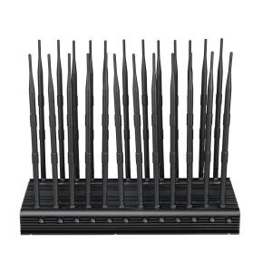 Cell Phone 24 Antennas 44W VHF UHF 5G Signal Jammer