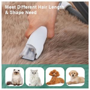 Low Noise 6-in-1 Dog Grooming Kit Pet Grooming Vacuum for Dog Cat Voltage 110
