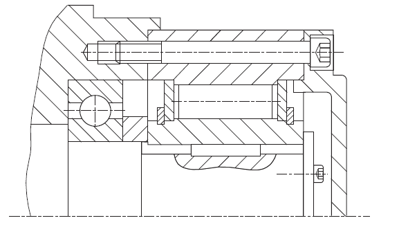 Freewheel Length 30mm Inner Diameter 15mm One Way Roller Clutch