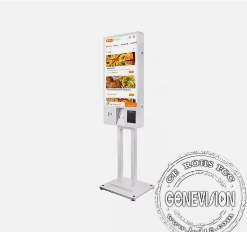 Black 21.5'' Hybrid Touch Screen Table With 300nits Network Access And Windows