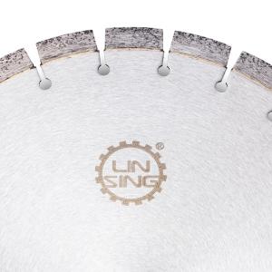 14 inch segmented diamond wet cutting disc for reinforced concrete precise