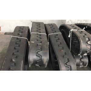 Infrastructure Rubber Tracks Asphalt Paver Parts With 53 Links