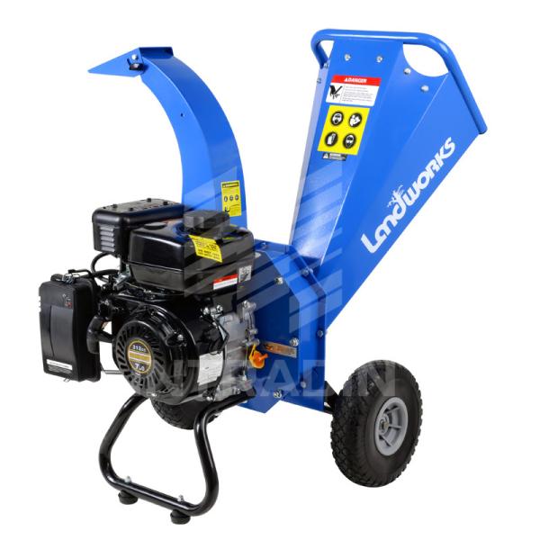 Compact Wood Chipper Shredder Flywheel With 3" Chipping