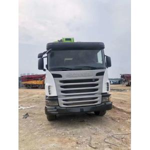 Refurbished Used Concrete Mixer Pump 200 M3/h With Scania Chassis