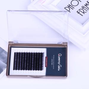 Camellia Synthetic Mink Eyelash Extensions , Blooming Lashing Single Eyelash