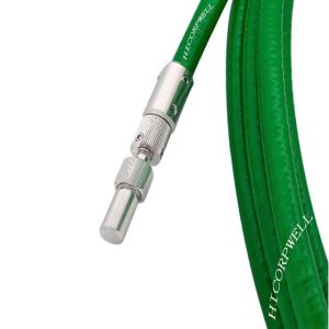 D80 Fiber Optic Cable with 200μm to 800μm Core Diameters Featuring Sapphire and