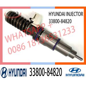China Diesel Injector 33800 84820, 33800-84820, 3380084820, 21306407 BEBE4D19002 for Hyundai D6CC engine on sale