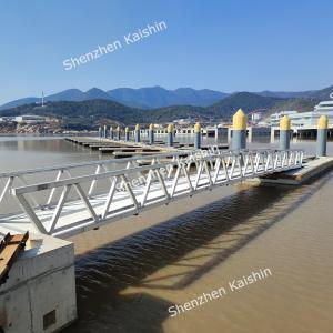 Aluminum Alloy Marine Commercial Floating Docks Boat Berth Floating Pontoon Boat