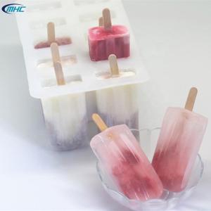 Handmade Silicone Ice Popsicle Molds Sustainable Ice Cream Pop Molds Customized