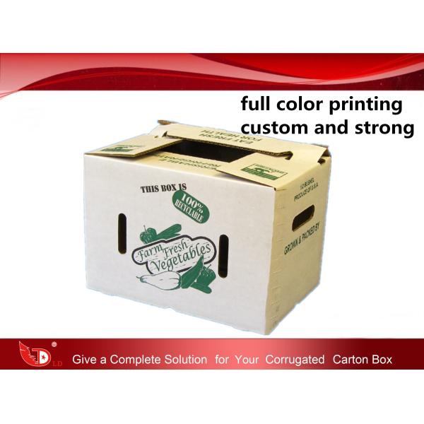 full color printing carton fruit/vegetable box
